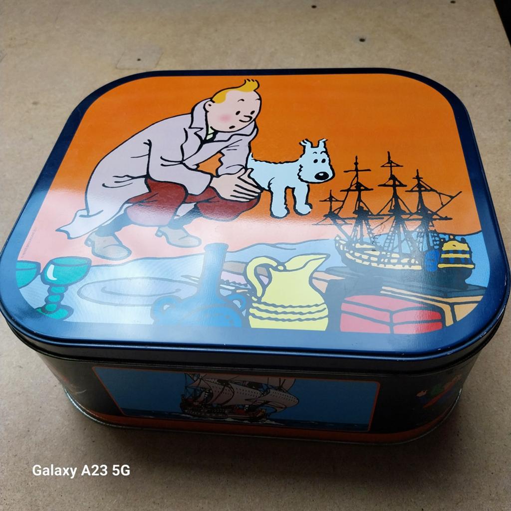 Boîte Tintin, Enlèvement, Tintin