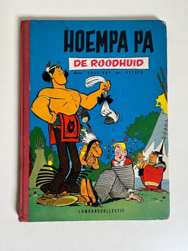 Hoempapa De Roodhuid - Lombardcollectie 1edr 1961, Boeken, Stripverhalen, Verzenden