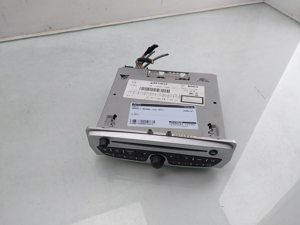 RADIO Megane III Grandtour (KZ) (|281159638R|281153866R|), Utilisé, Renault