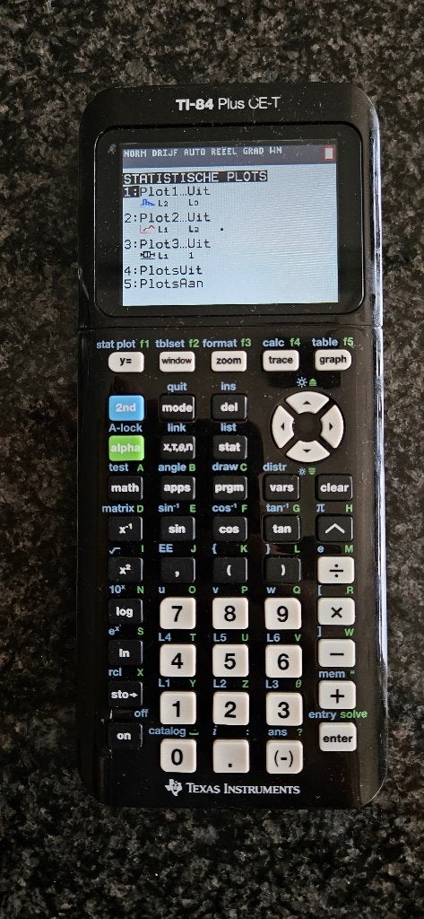 Texas Instruments TI-84 Plus CE-T, Ophalen of Verzenden