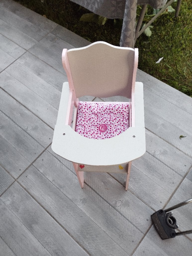 Chaises hautes bois pour poupon, Enlèvement, Utilisé, Autres types