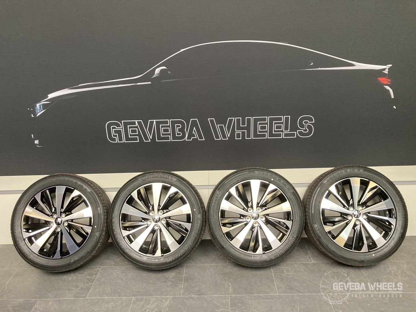 19” originele Peugeot 3008 / 5008 velgen + banden DEMO 5x108, Autos : Pièces & Accessoires, Pneus et Jantes, Véhicule de tourisme