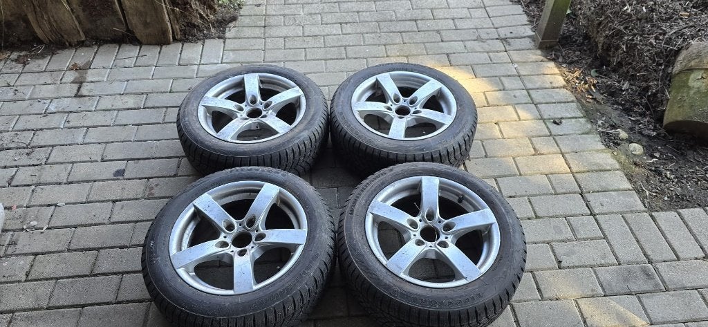 Jantes + pneus Bmw E90, Pneus et Jantes, 16 pouces, 205 mm, Enlèvement