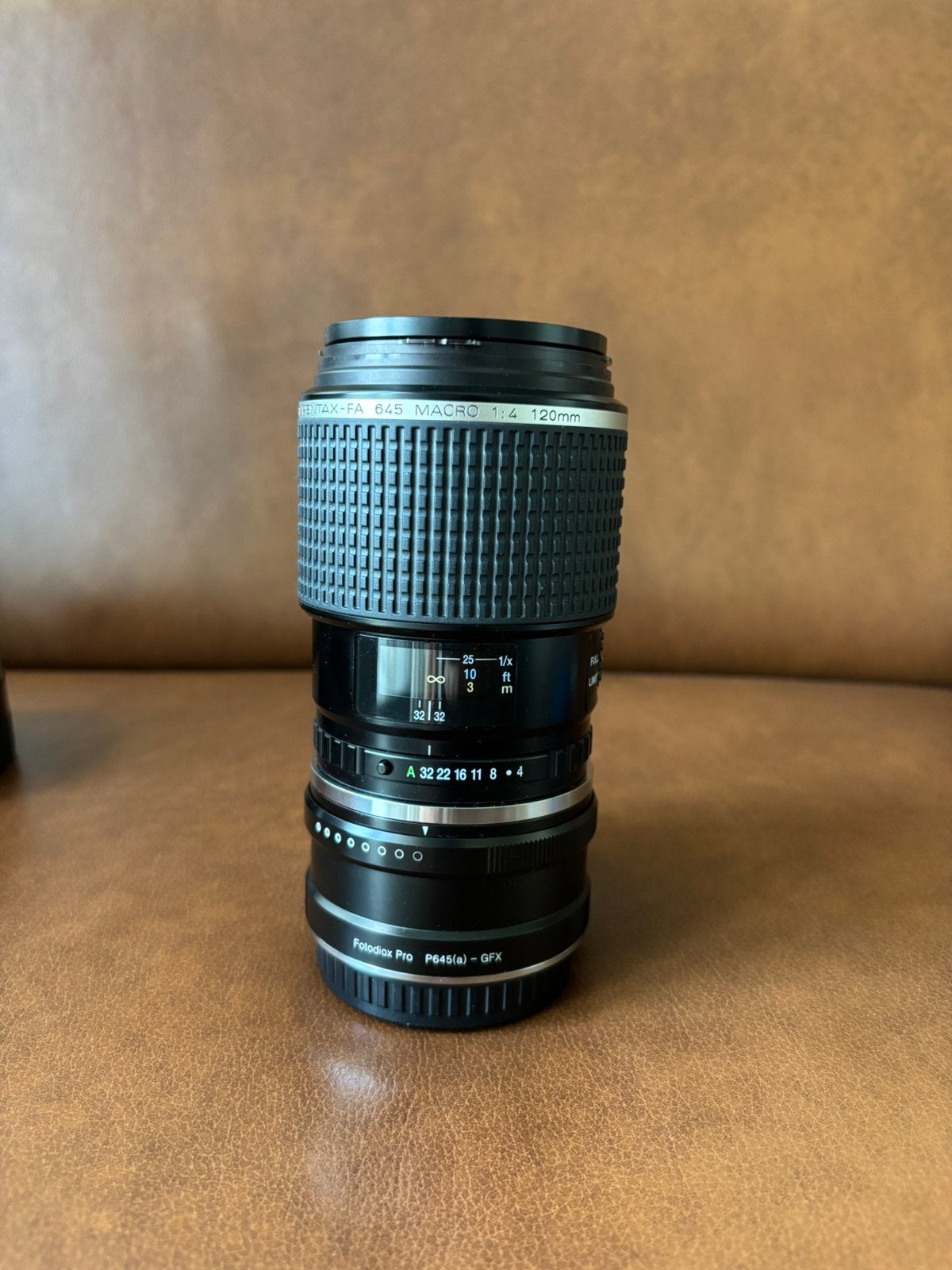 Pentax-FA 645 Macro 120mm F4, Enlèvement ou Envoi, Objectif macro, 120 mm, Pare-soleil