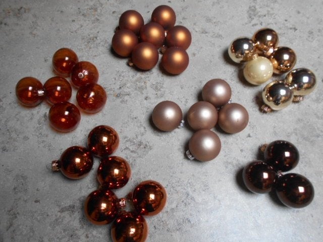 33 glazen kerstballen, Ophalen of Verzenden, Zo goed als nieuw