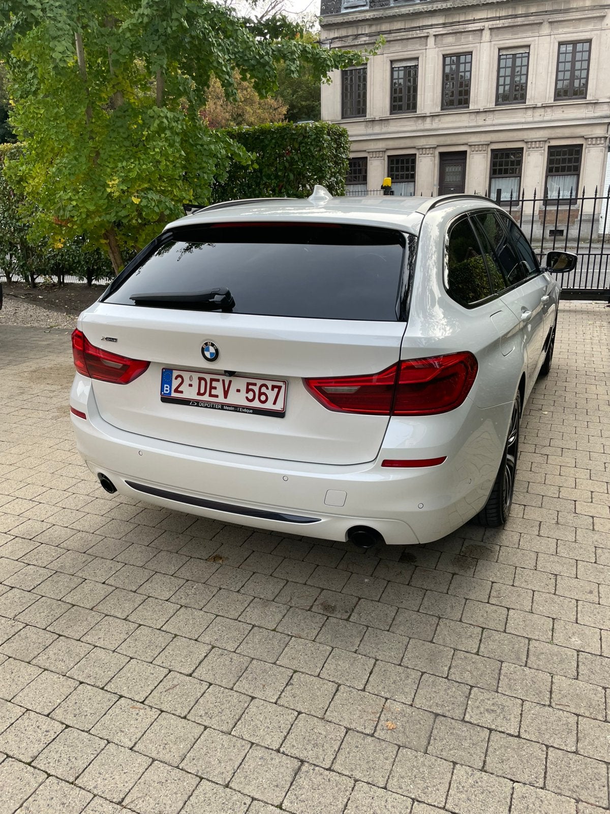 Bmw 520d xdrive touring G31, Auto's, Automaat, Wit, Vierwielaandrijving, Particulier
