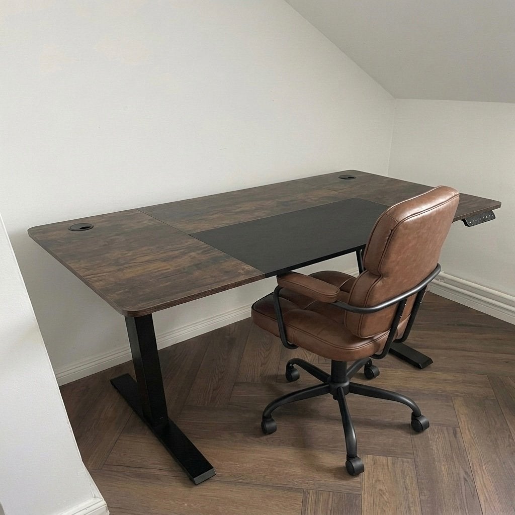 Sta-office in chair - Thuiswerken - Thuiskantoor, Huis en Inrichting, Ophalen, In hoogte verstelbaar, Zo goed als nieuw