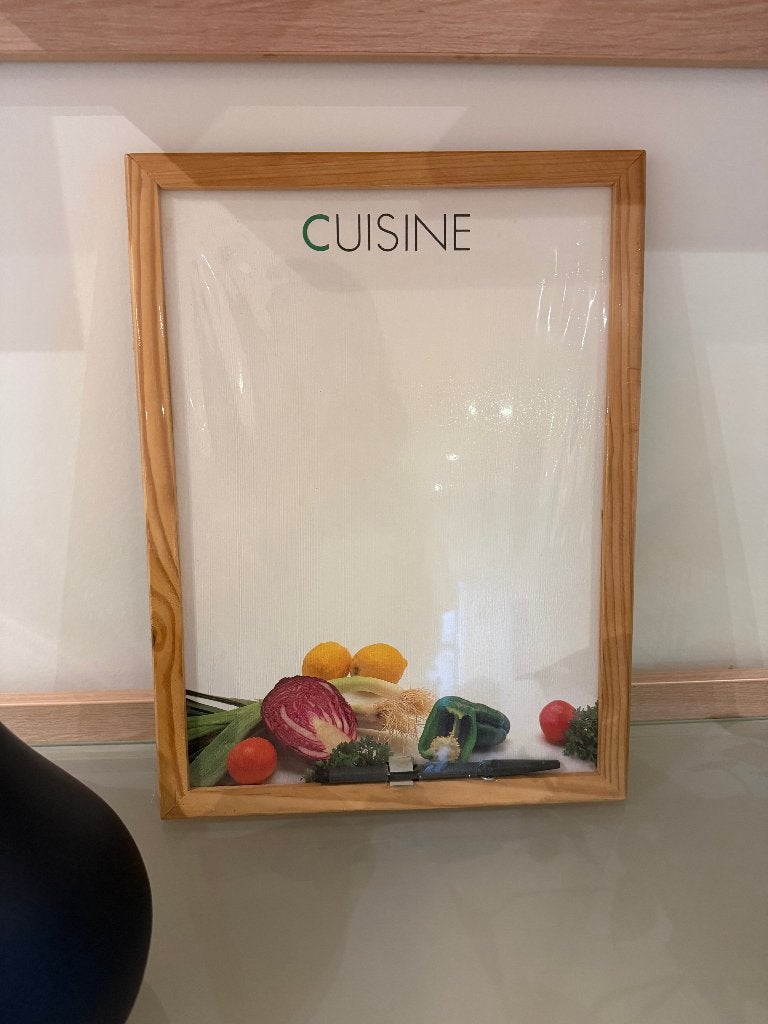tableau blanc de cuisine/tableau mémo, Maison & Meubles, Enlèvement ou Envoi, Neuf