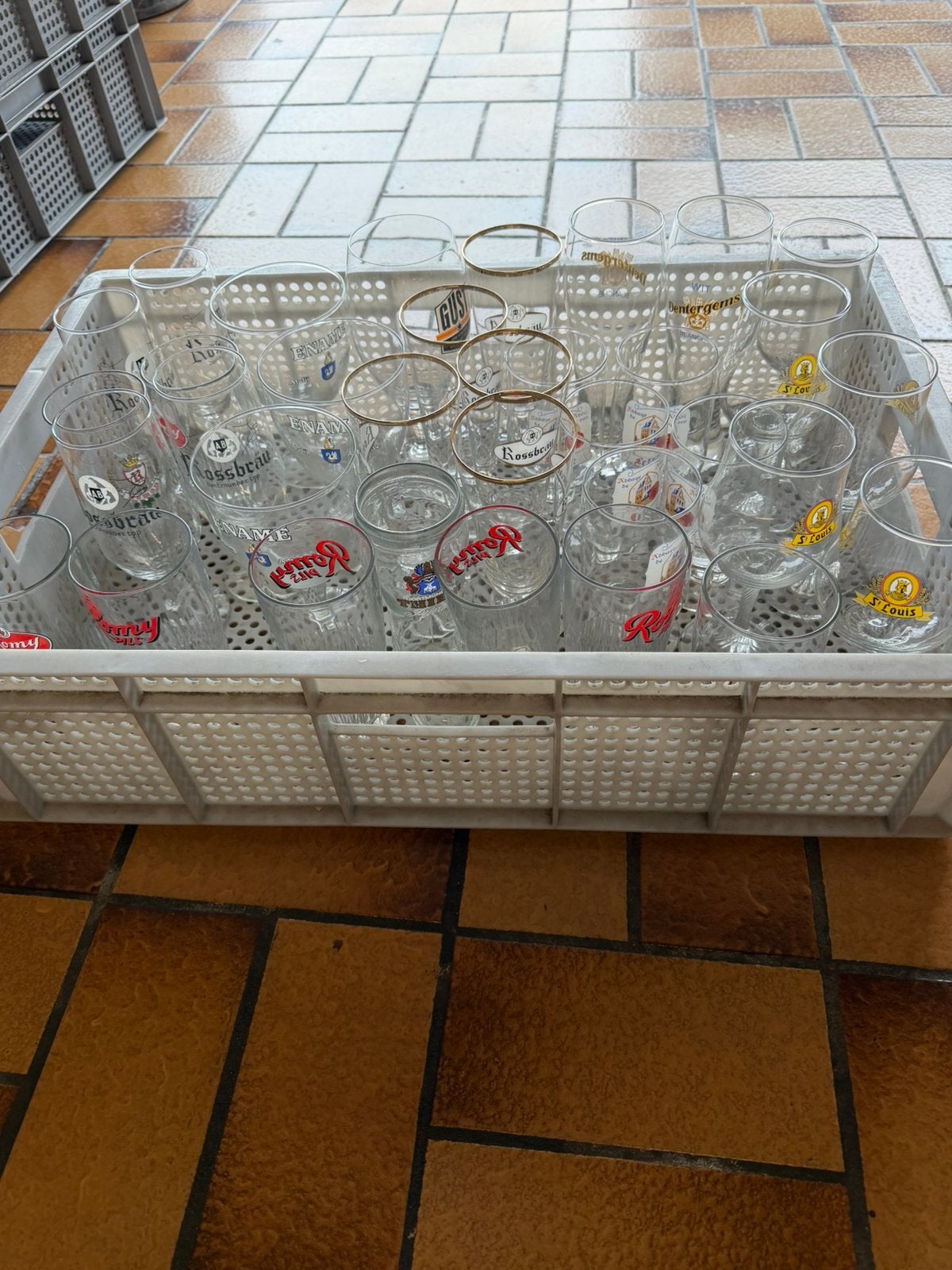Lot bierglazen, Collections, Enlèvement, Comme neuf, Leffe