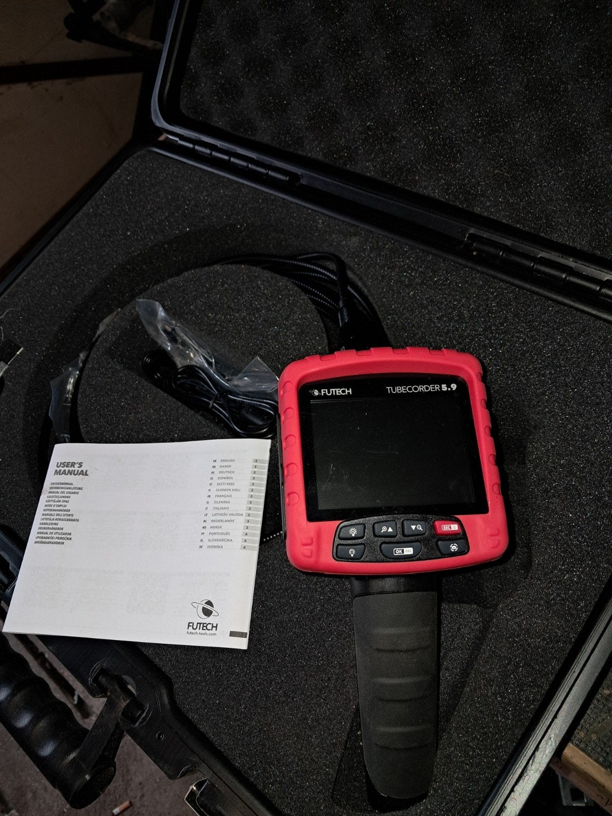 FUTECH TUBECORDER 5.9, Doe-het-zelf en Bouw, Meetapparatuur, Ophalen, Zo goed als nieuw, Overige meters