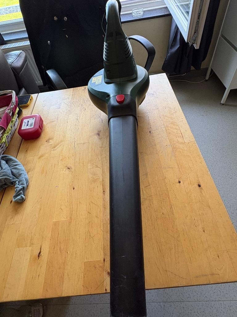 souffleur de feuille, Ophalen, Met opvangzak, Handgedragen, Zo goed als nieuw
