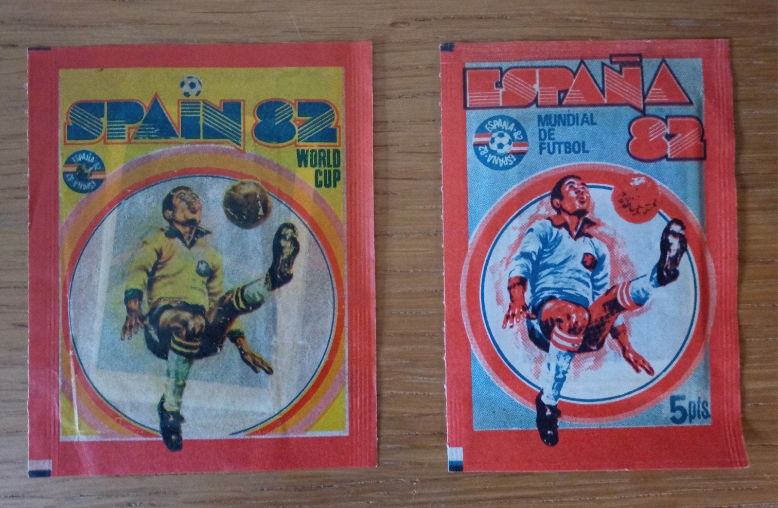 Espana 82 FKS en Fher zakje (no Panini), Ophalen of Verzenden