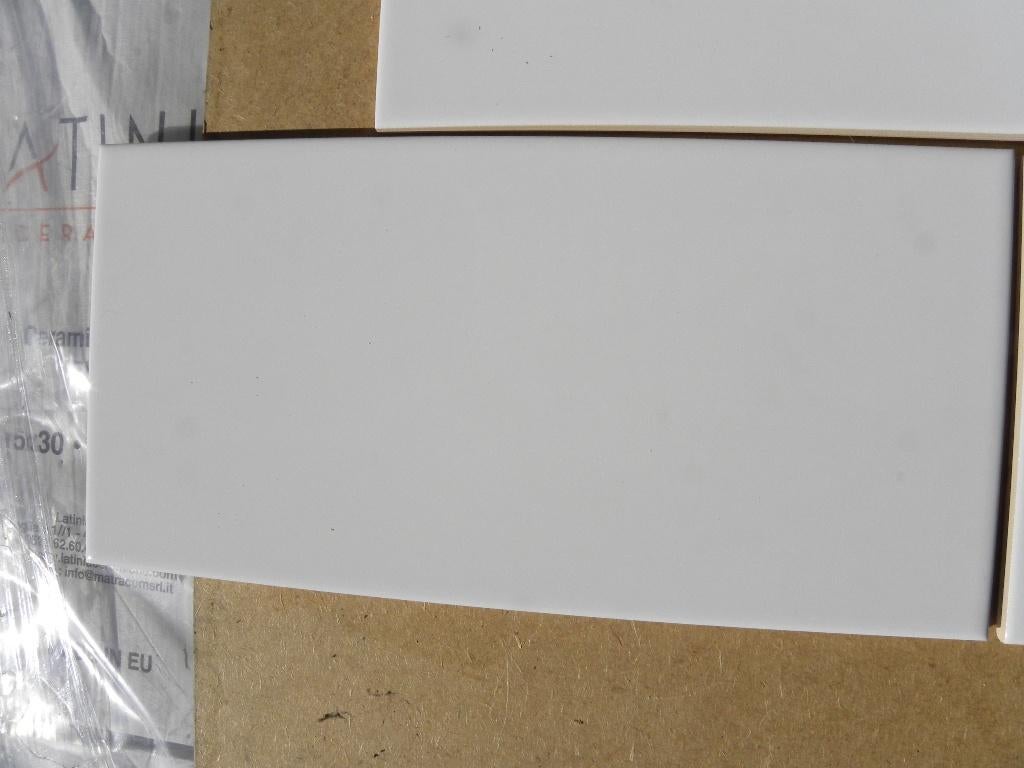 Latinia Glossy White 15x30 cm wandtegels, Ophalen