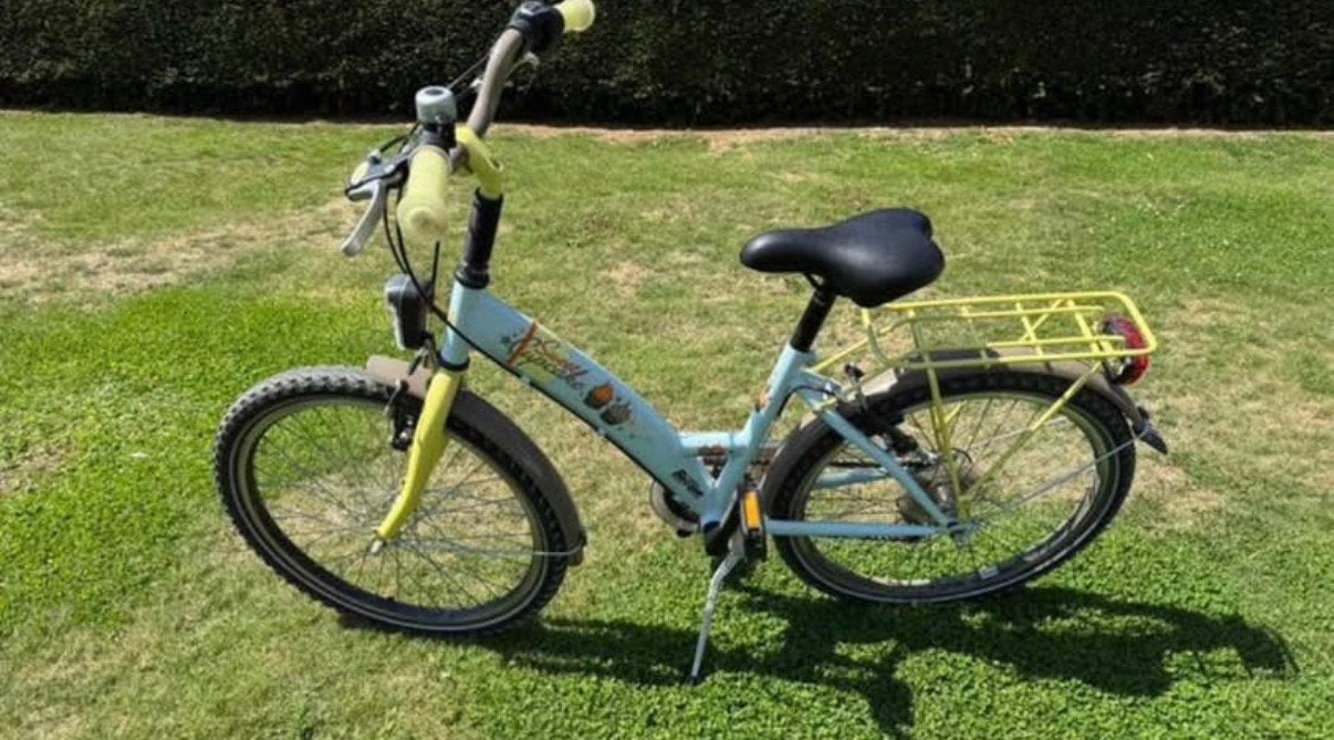Meisjesfiets, Ophalen, Zo goed als nieuw
