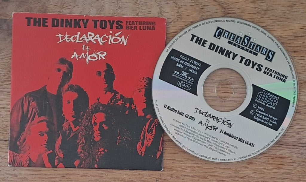 The Dinky Toys feat. Bea Luna - Declaracion De Amor, Gebruikt, Eerste persing, Ophalen of Verzenden, Pop