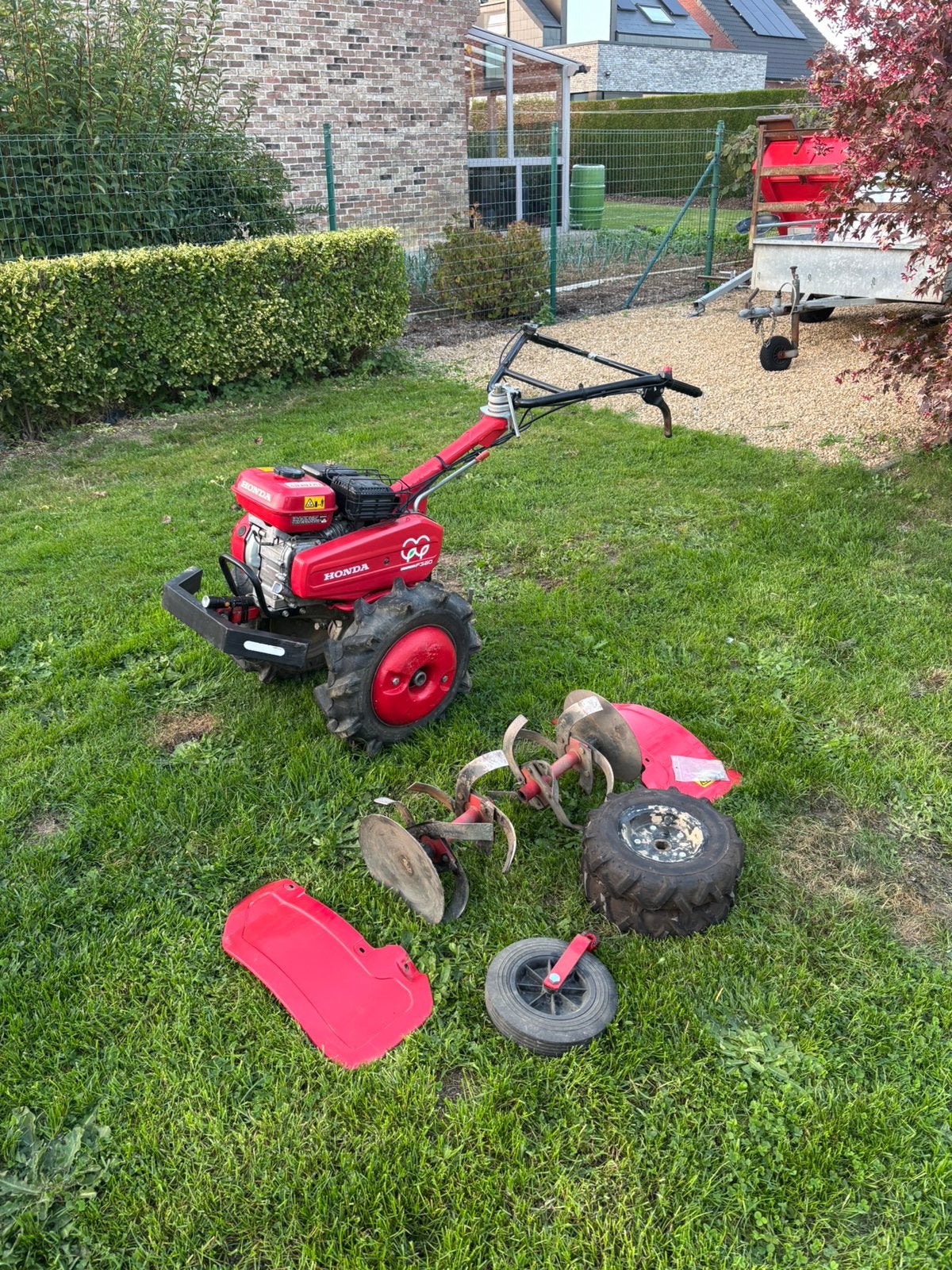Honda motoculteur, Ophalen, Zo goed als nieuw