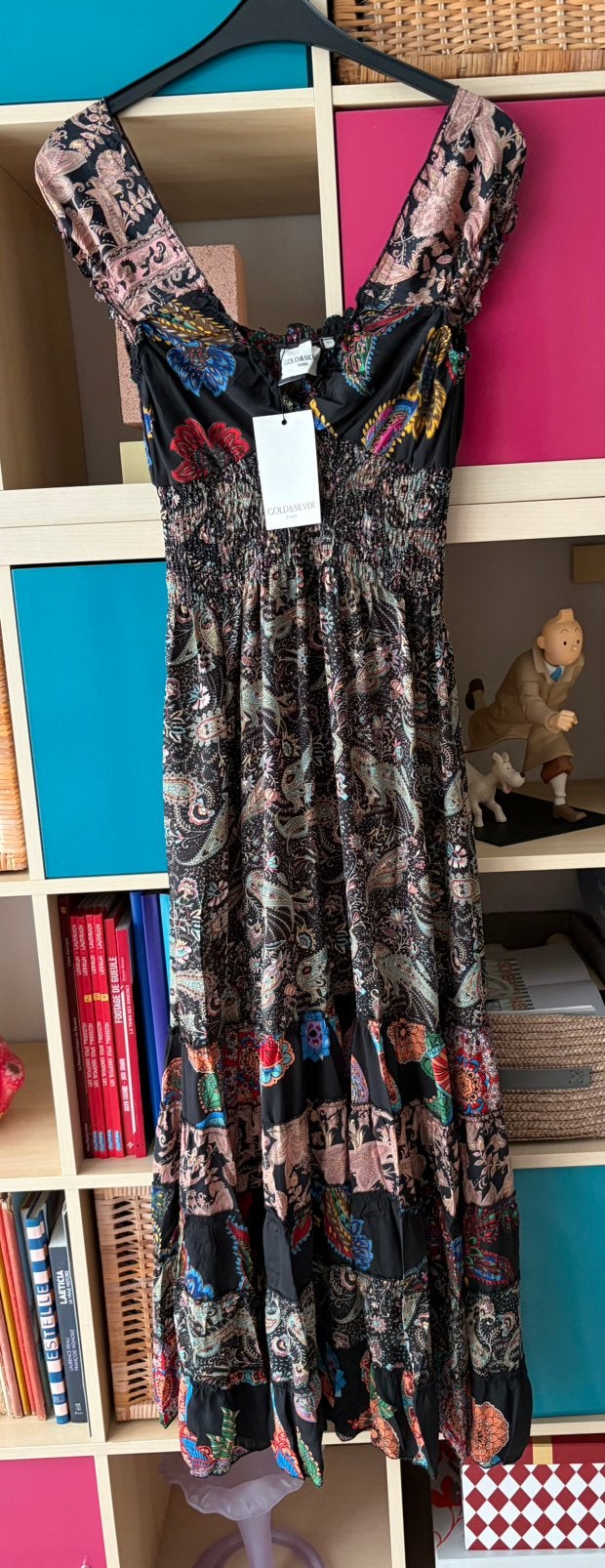 Robe Gold&Silver taille 1 ( 36-38-40 ) avec étiquette, Kleding | Dames, Jurken, Ophalen of Verzenden, Zo goed als nieuw