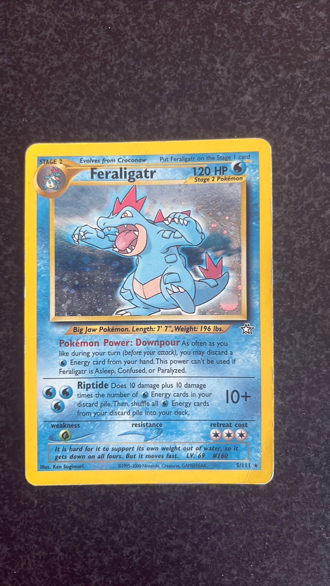 Feraligatr - 1995-2000 - 5/111, Ophalen, Zo goed als nieuw