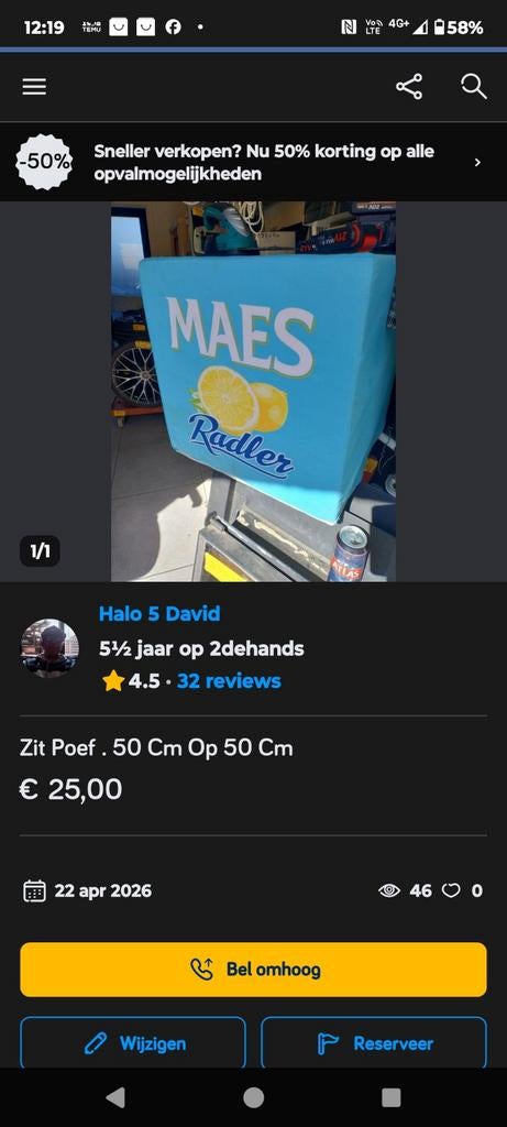Verschilende Spullen Te Koop ., Ophalen