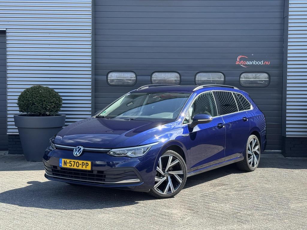 Volkswagen Golf Variant 1.5 eTSI R-Line | Navigatie | Camera, Auto's, Volkswagen, Euro 6, 4 cilinders, 700 kg, Blauw