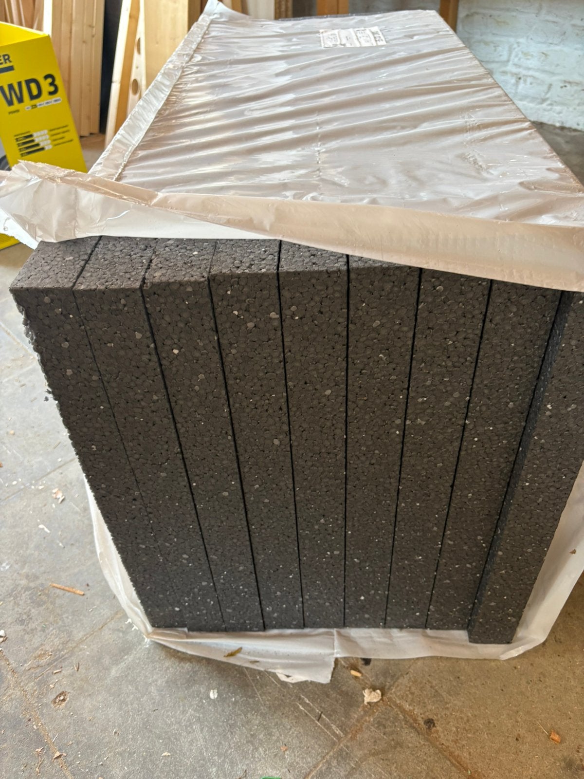Neopor isolatie, Ophalen, Nieuw