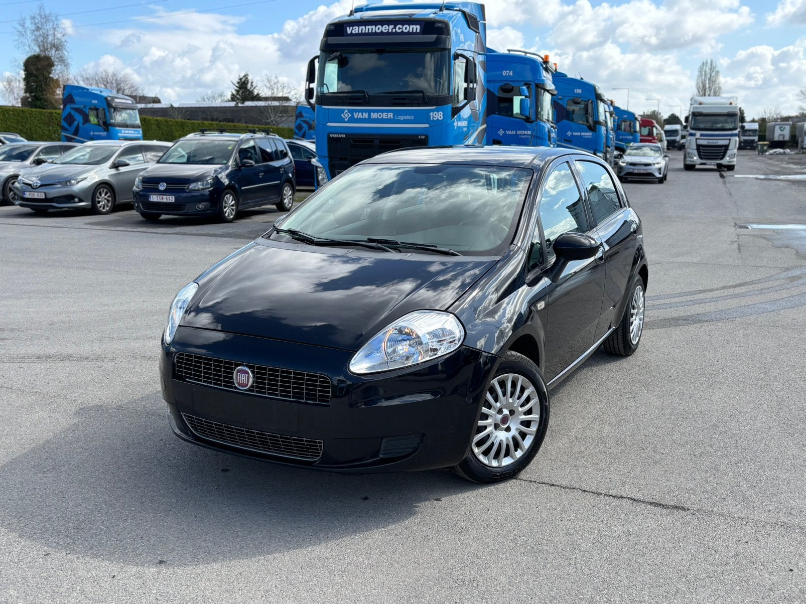 Fiat Grande Punto 2009 1.2L essence (benzine) 98000 km AIRCO, Achat, Boîte manuelle, Grande Punto, USB