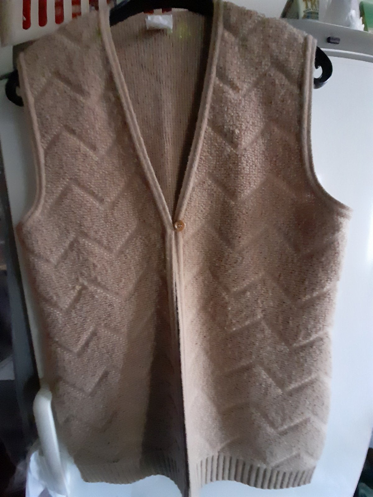 bodywarmer, dames, perfecte staat, maat 46, Ophalen of Verzenden, Zo goed als nieuw, Maat 46/48 (XL) of groter, Beige
