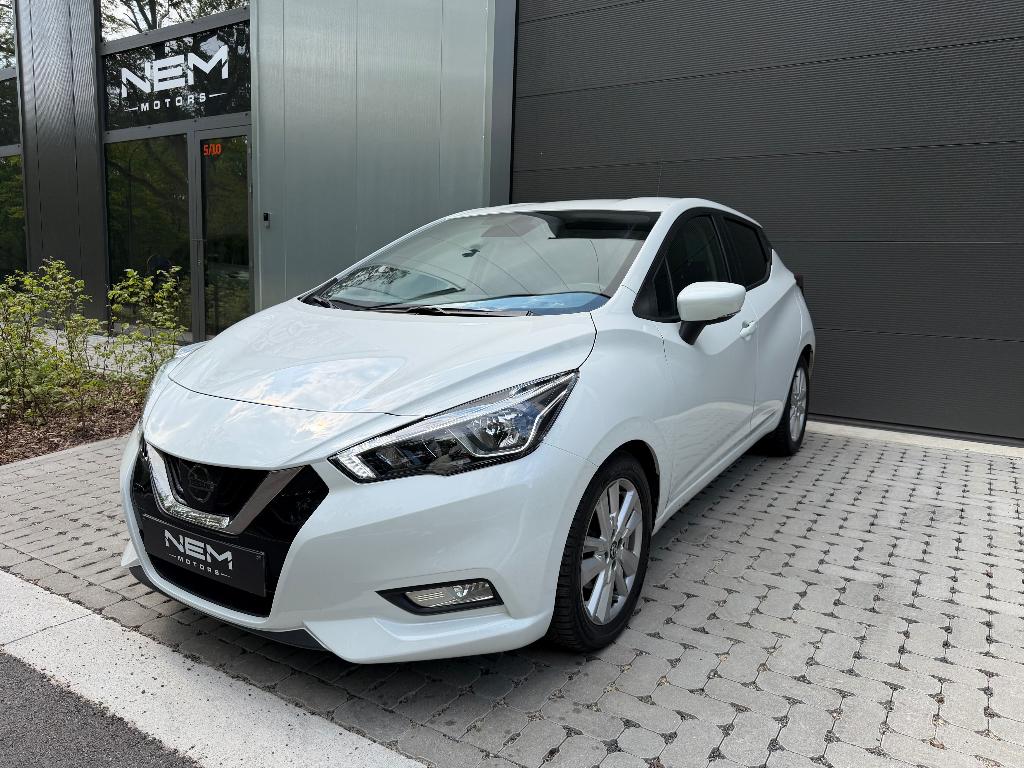 Nissan Micra 1.0 IG-T Tekna,, Auto's, Nissan, Voorwielaandrijving, Automatische klimaatregeling, Stof, 103 g/km