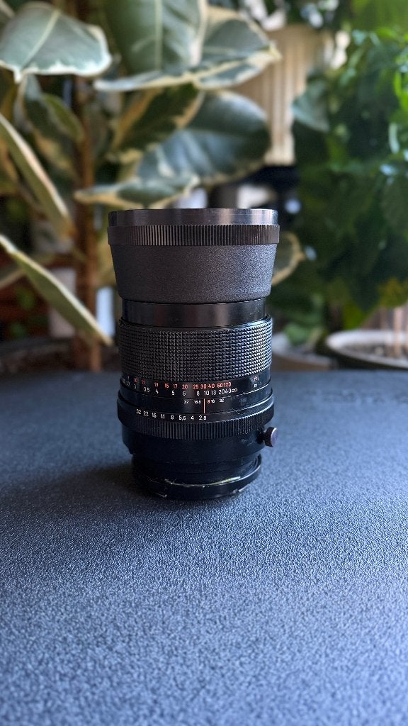Carl Zeiss Sonnar 180mm Pentax67 mod, Enlèvement ou Envoi, 180 mm, Autres types, Pare-soleil