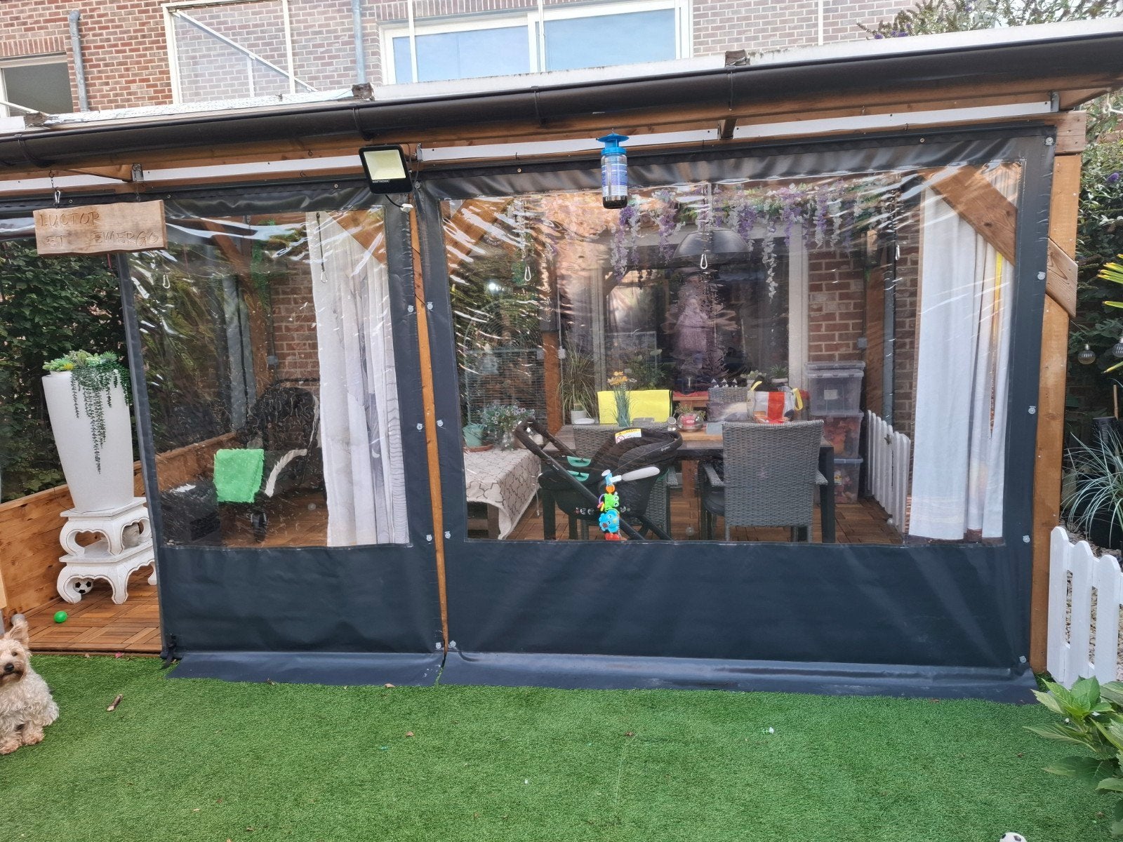 pergola Kompleet met de zeilen erbij, Enlèvement
