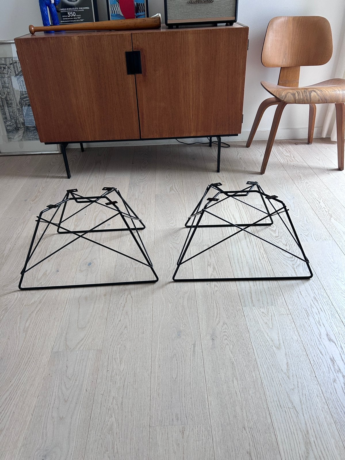 Eames Cats Cradle Base (onderstel)– Low Rod - zwart, Kleding | Dames, Ophalen of Verzenden, Zo goed als nieuw