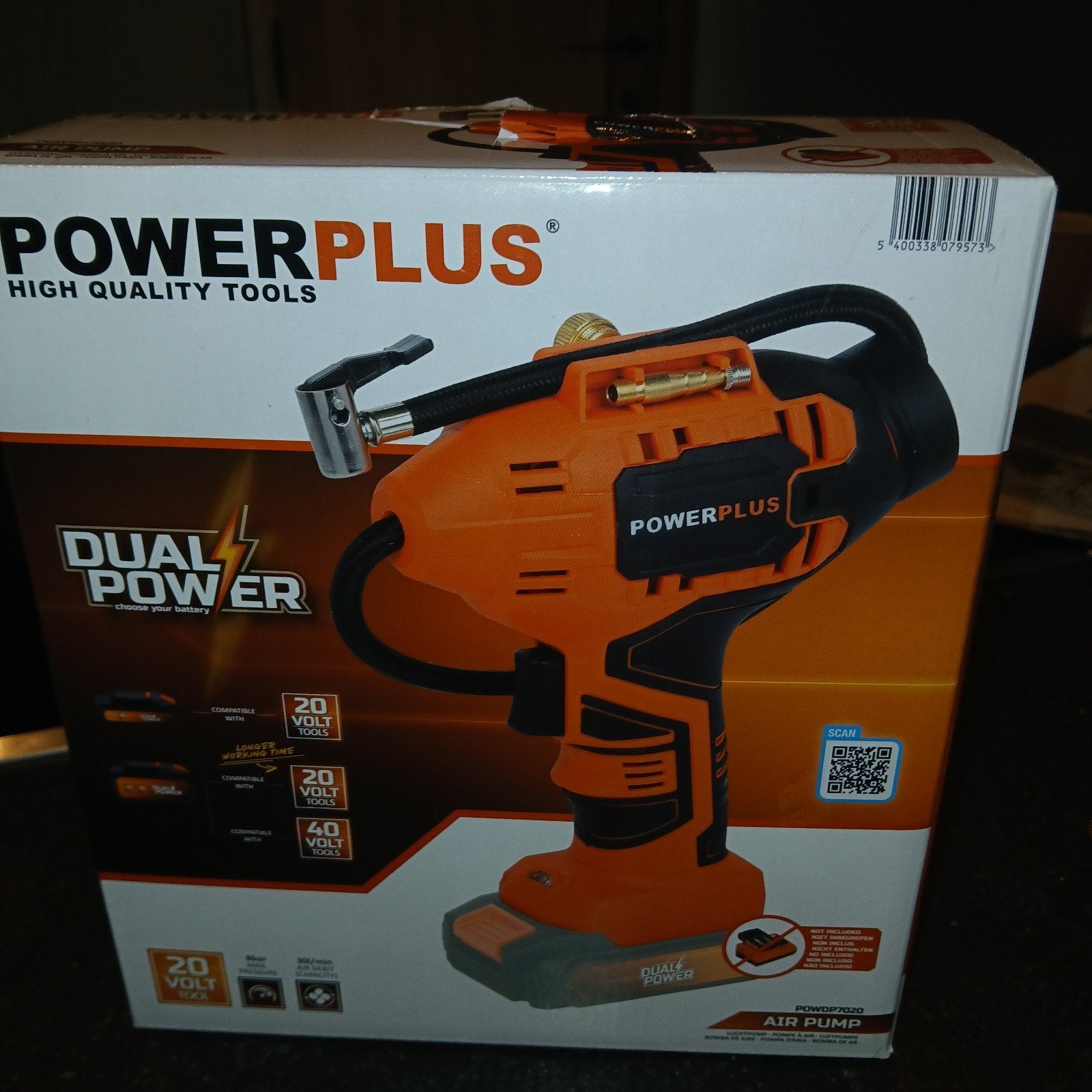 powerplus air pump, Doe-het-zelf en Bouw, Ophalen