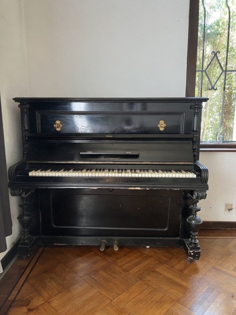 Duits piano Thurmer – 1906, Muziek en Instrumenten, Piano's, Ophalen, Gebruikt, Piano