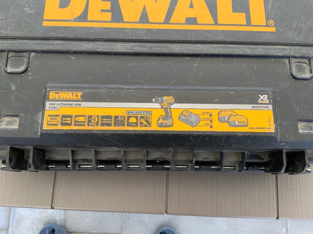 Dewalt schroefmachine, Ophalen, Gebruikt, Accuboormachine, DeWalt