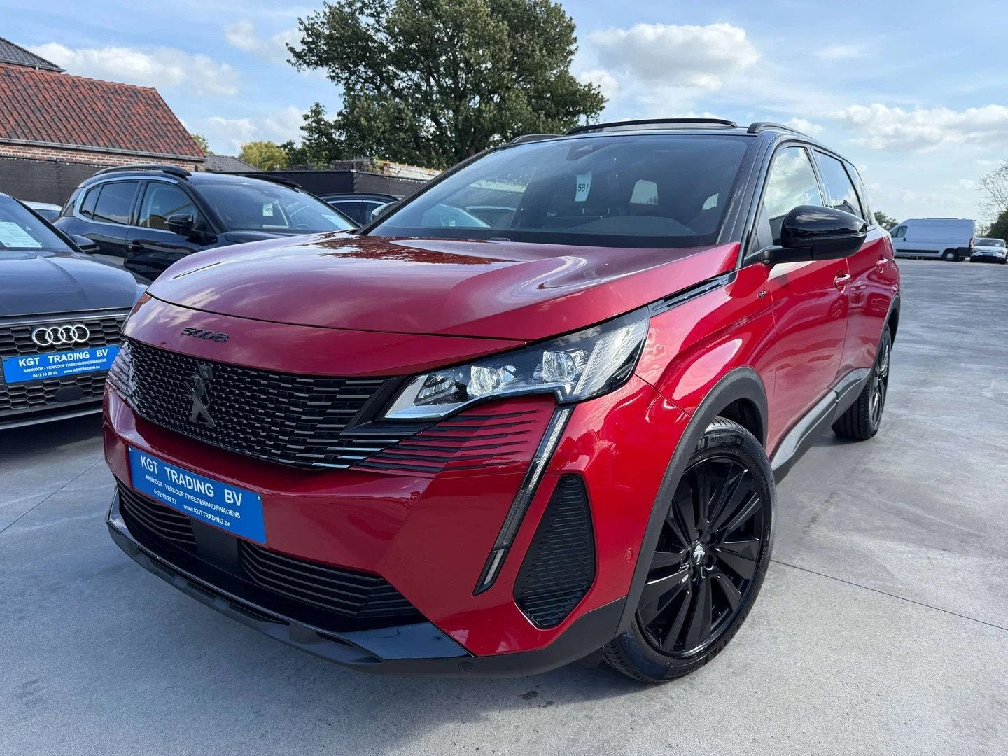 Peugeot 5008 1.6 i 180PK GT AUTOMAAT 7 ZIT NAVI LEDER OPENDA, Auto's, Automaat, Gebruikt, Adaptive Cruise Control, https://public.car-pass.be/vhr/89a1ce67-7482-4199-a6a1-99cef548eedf