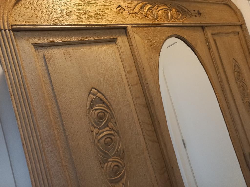 Art deco hal kast met nachtkastje gratis, Antiek en Kunst, Ophalen