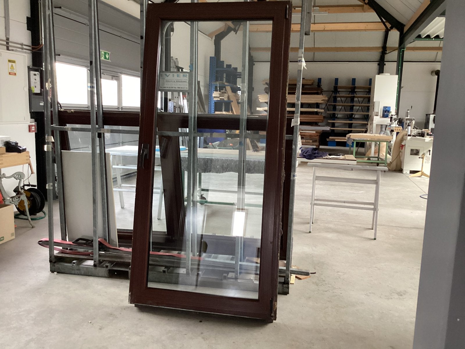 Châssis pvc double vitrage, Ophalen of Verzenden, Zo goed als nieuw