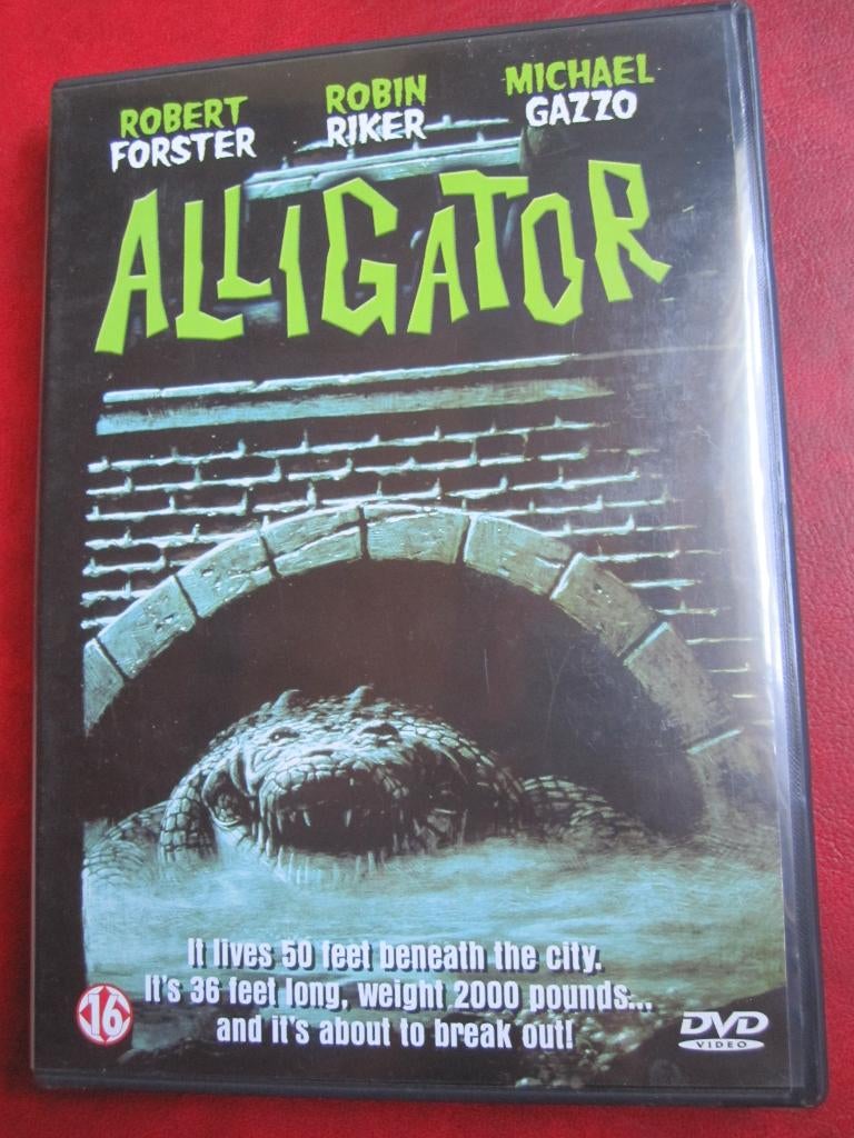 Alligator (1980), Vanaf 16 jaar, Ophalen of Verzenden, Zo goed als nieuw, Actiethriller