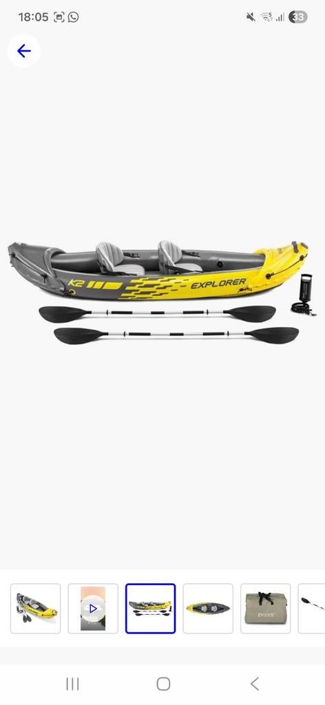 Opblaasbare kajak, Watersport en Boten, Ophalen, Kajak