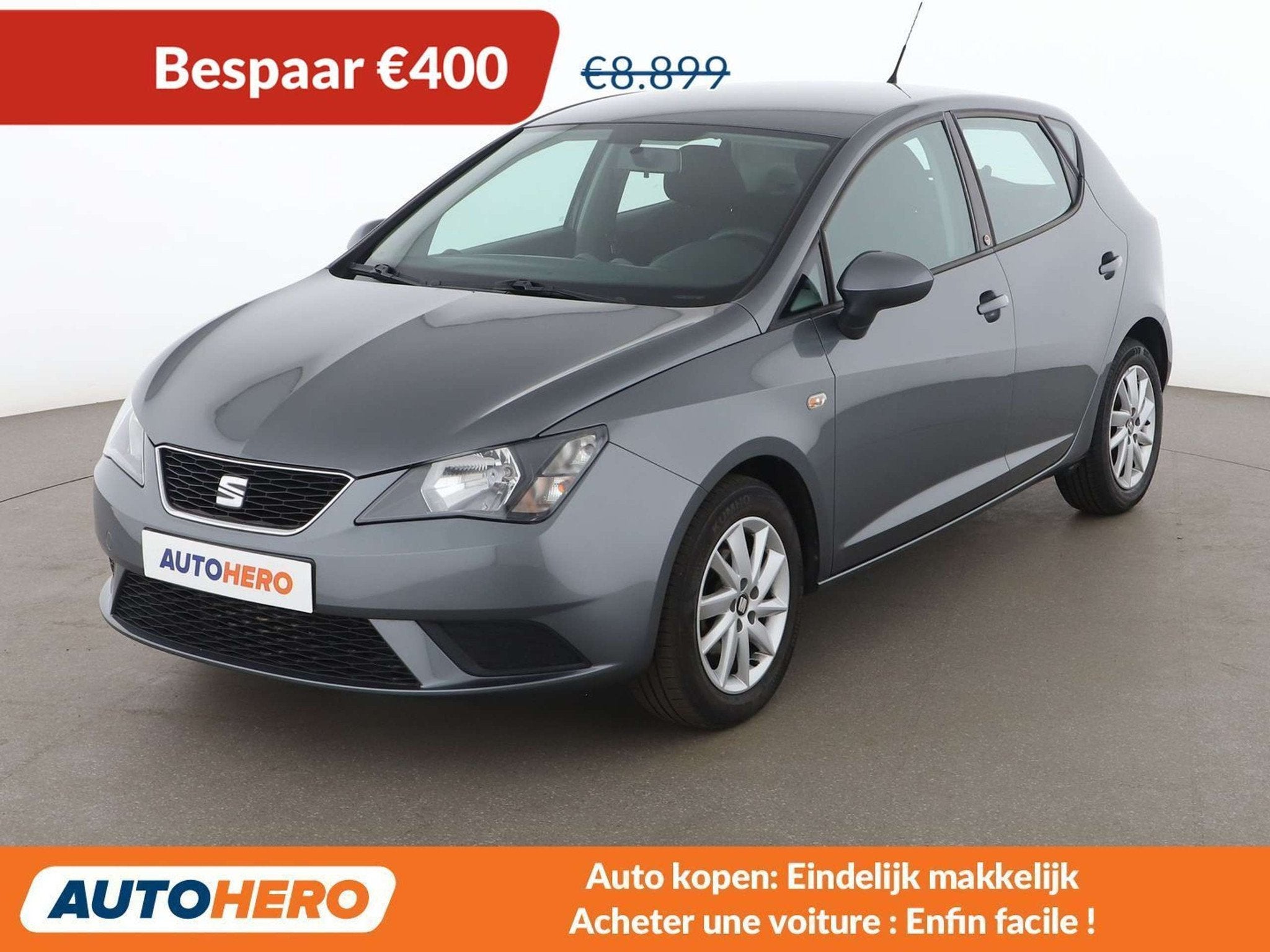 SEAT Ibiza 1.0 Reference (bj 2017), Auto's, Seat, Voorwielaandrijving, 118 g/km, Ibiza, 55 kW