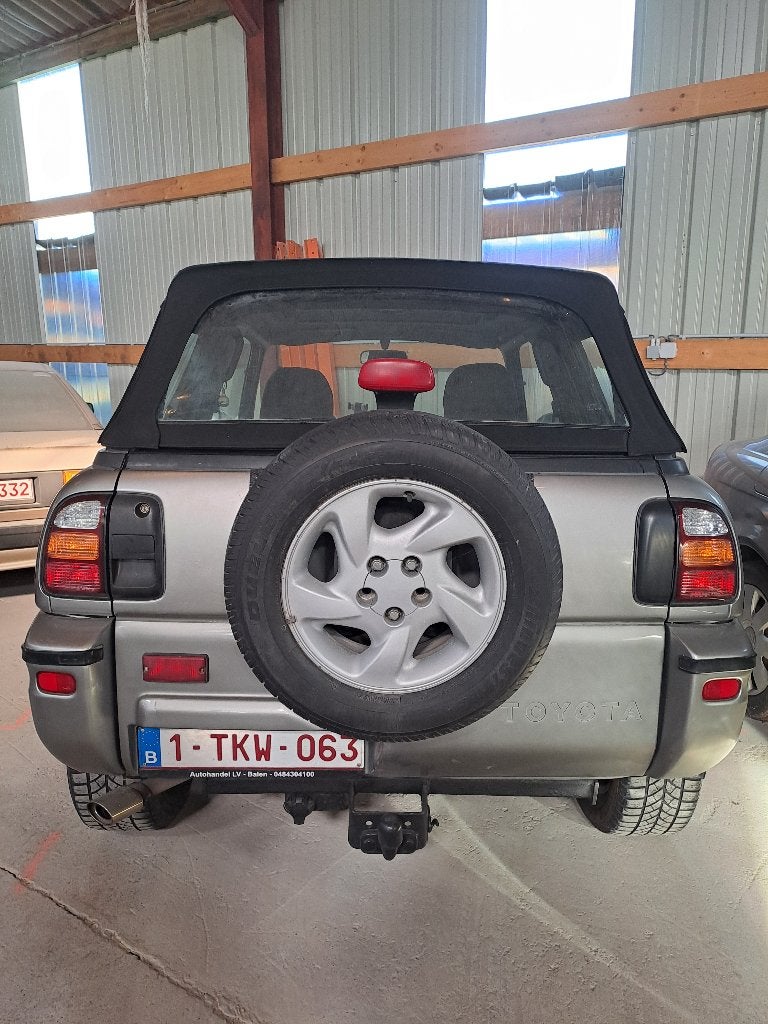 Toyota rav4 cabriolet uit 1999, Auto's, Stof, 4 cilinders, Cabriolet, 1000 kg