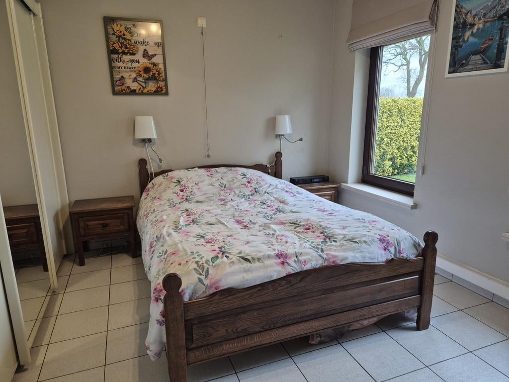 Eiken slaapkamer, Ophalen