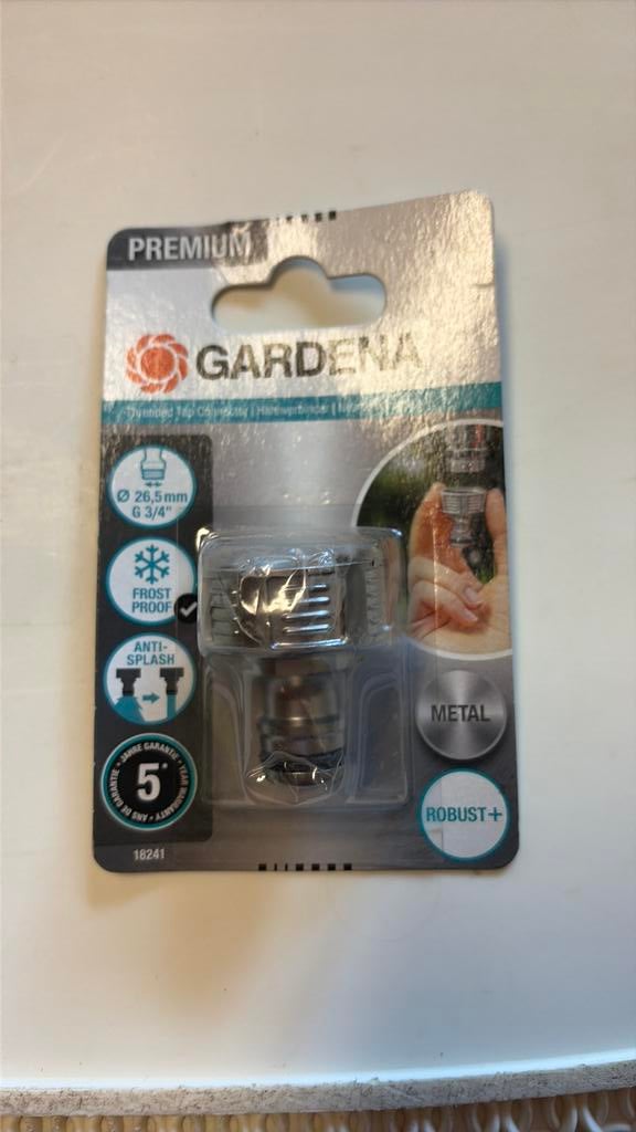 Kraan verbingstuk, Tuin en Terras, Buitenkranen, Ophalen, Nieuw