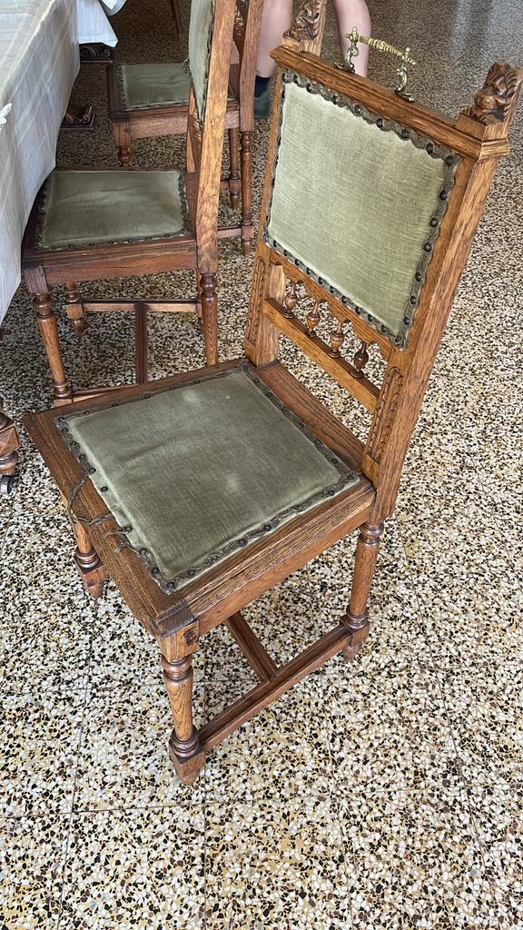 6 stoelen, Antiek en Kunst, Ophalen