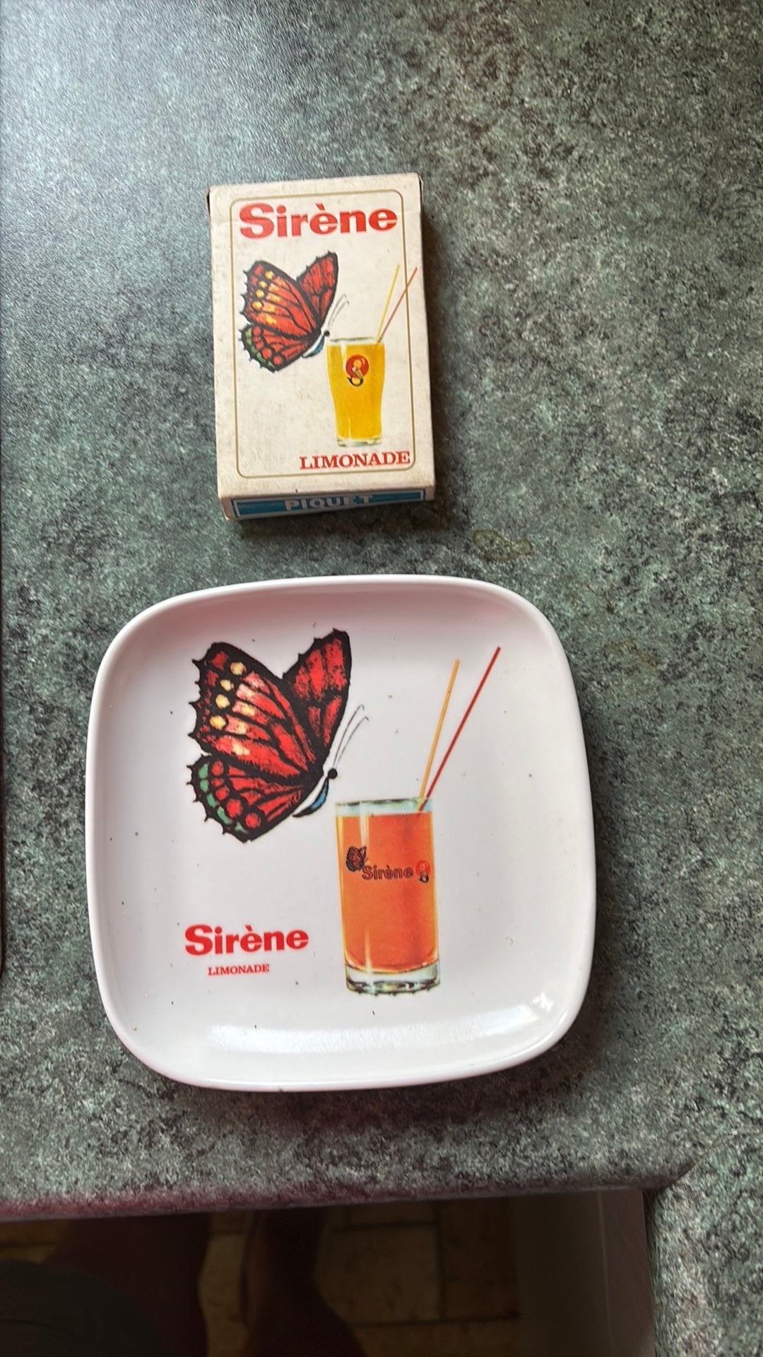 Vintage setje Sirene limonade ( brouwerij Stella Artois), Verzamelen, Ophalen, Zo goed als nieuw