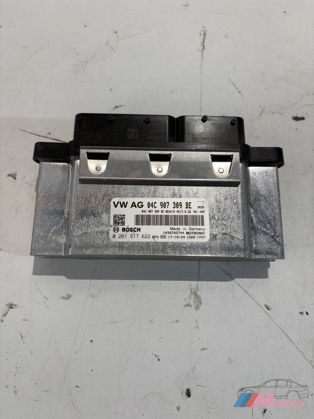 VW POLO 2G COMPUTER MOTORMANAGEMENT 04C907309BE, Volkswagen, -, Utilisé, -