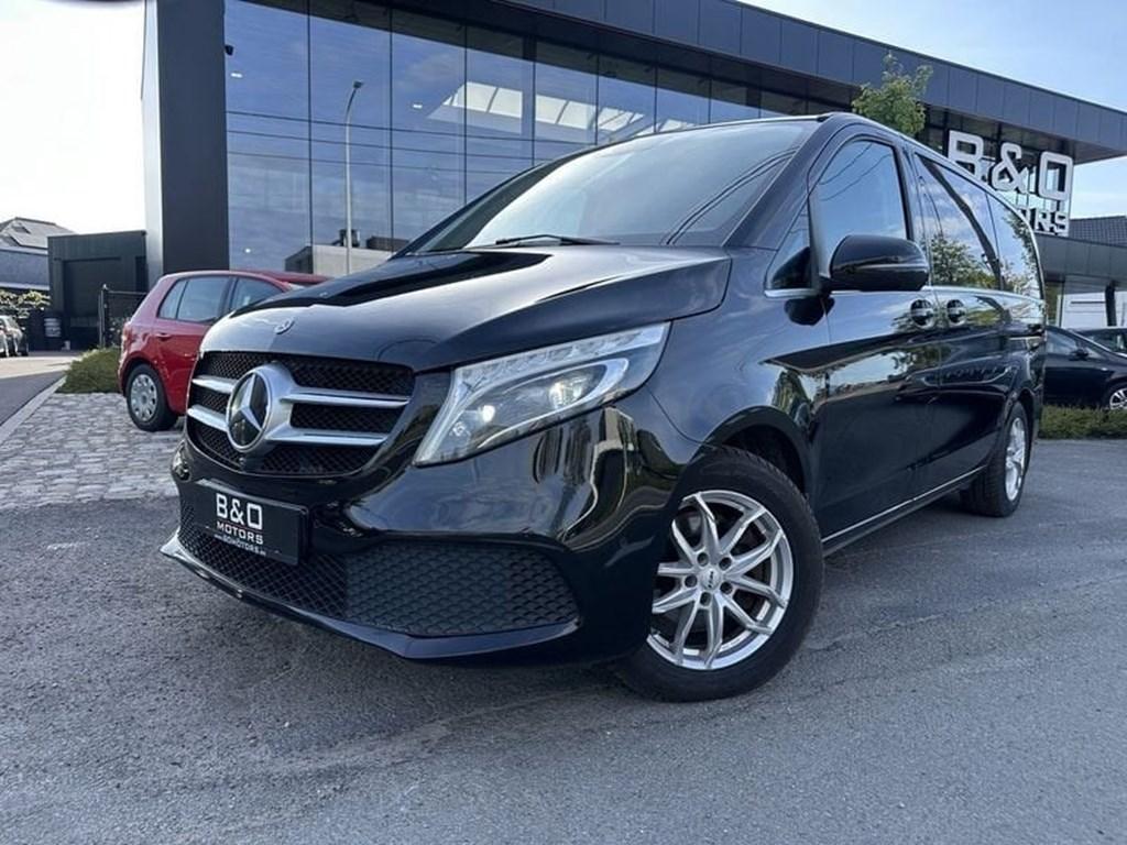 Mercedes-Benz V 300 V 300d L2 9G-TRONIC Avantgarde,5pl Lich, Automaat, Zwart, Diesel, 6 zetels