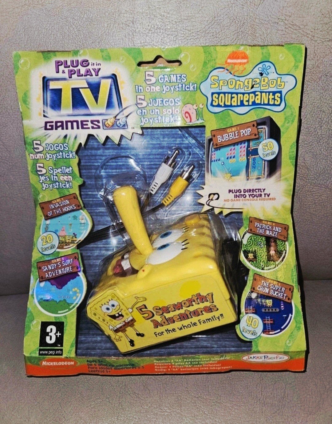 zeldzame spongebob console, Ophalen