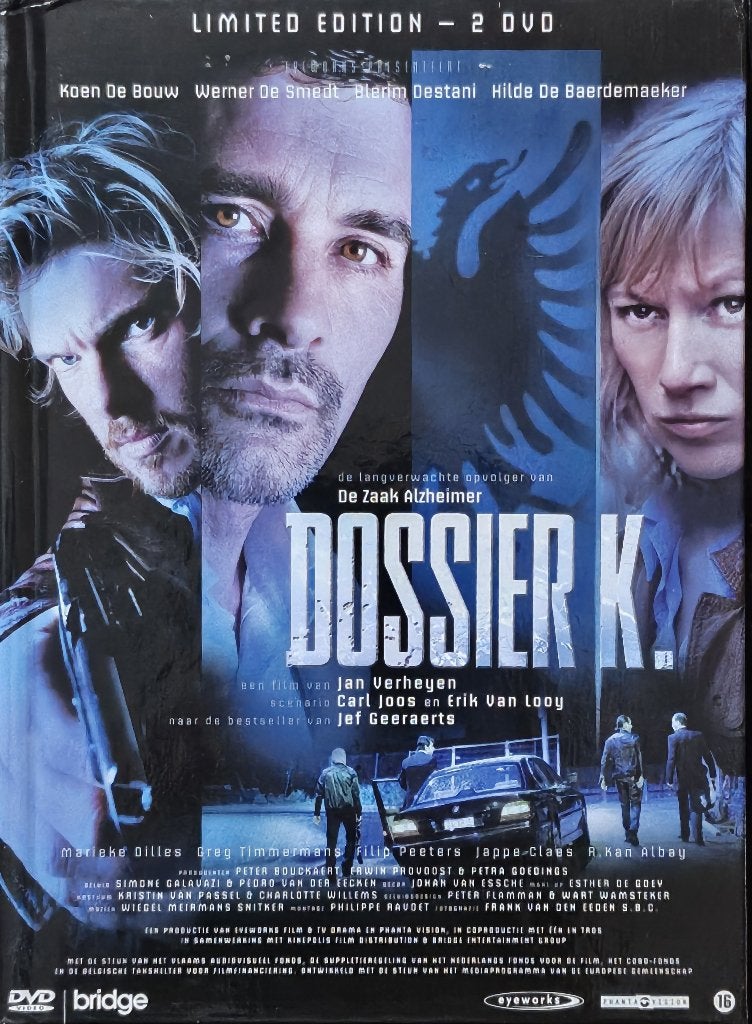Dossier K (2009) 2Disc Limited Edition, Cd's en Dvd's, Ophalen of Verzenden, Zo goed als nieuw, Inclusief boekje