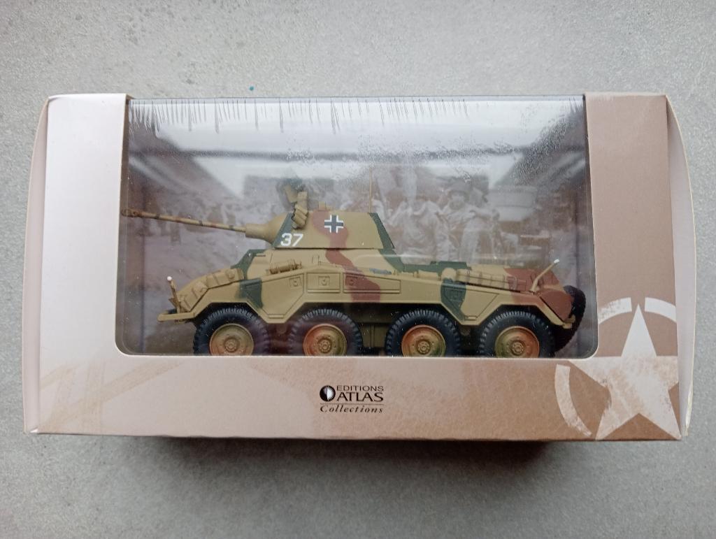 Sdkfz 234/2 Puma (Atlas), Hobby en Vrije tijd, Modelauto's | 1:43, Nieuw, Overige typen, Overige merken, Verzenden